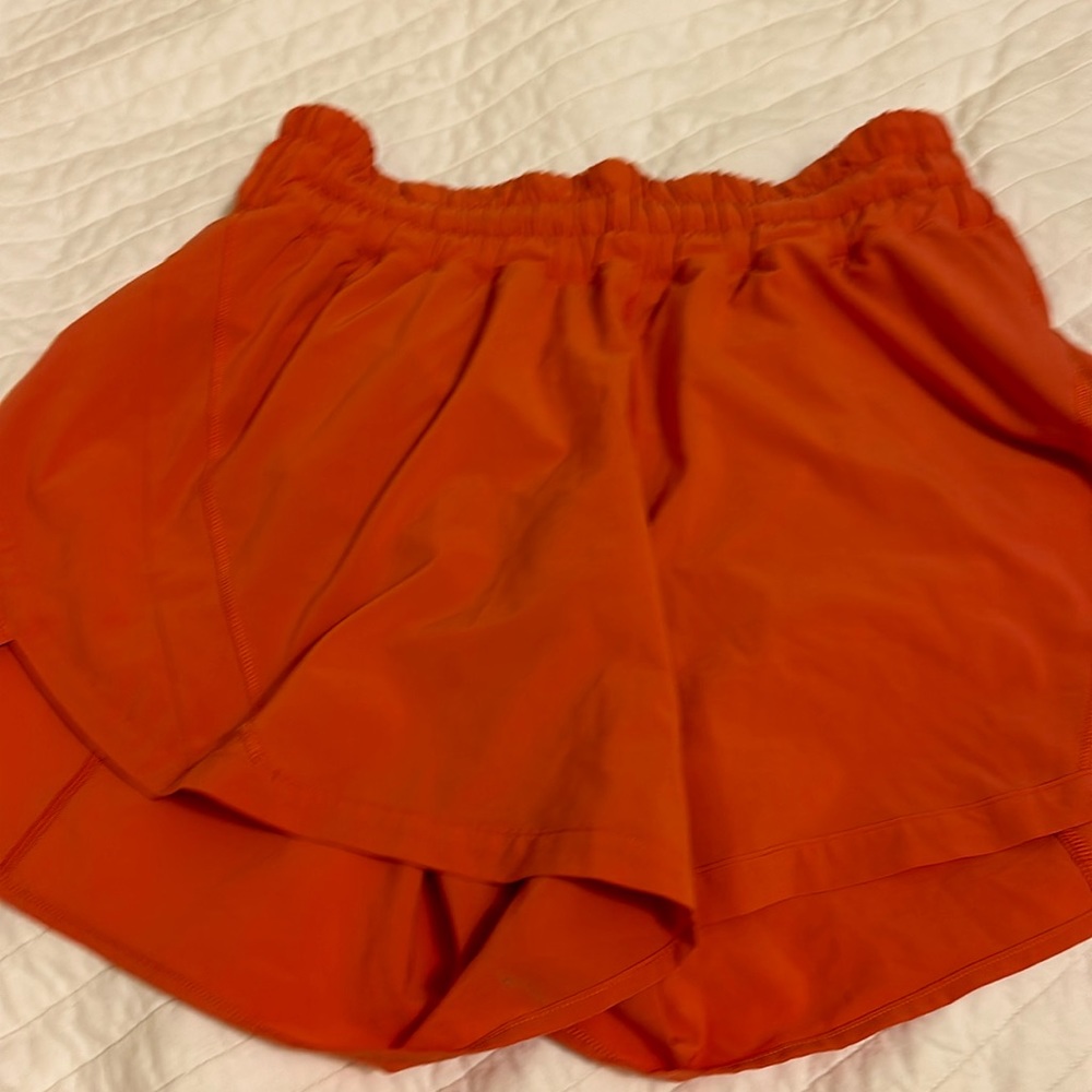 Lululemon track that shorts. Size 8